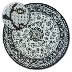 Tapis cercle EN CORDE SISAL FLAT 48691/690 VITRAIL