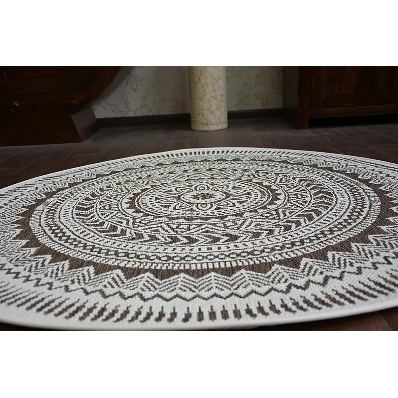 Tapis rond en sisal, un excellent choix pour la chambre d'enfants, Tapis Sisal Tissé À Plat