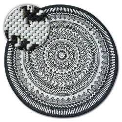 Tapis cercle EN CORDE SISAL FLAT 48695/690 VITRAIL