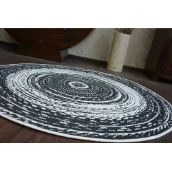 Tapis rond en sisal, pour la chambre d'enfant, motif joyeux