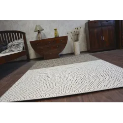 Tapis doux en sisal, parfait pour le salon ou la chambre à coucher