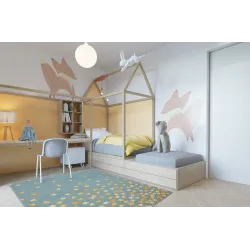 Tapis pastel, parfait pour des intérieurs modernes
