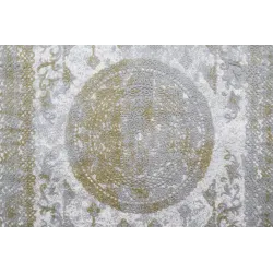 Tapis VALENCIA 2328 ORNAMENT pour l'extérieur, résistant aux intempéries et au style moderne