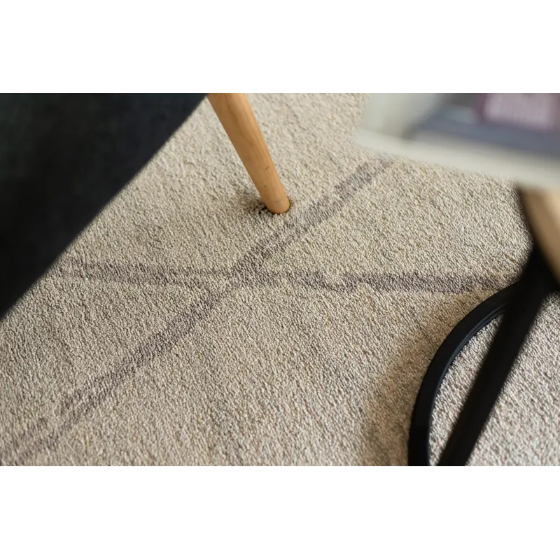 Tapis ethnique crème, parfait pour chambre ou chambre d'enfant