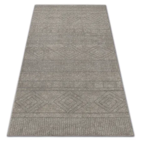 Tapis moderne SOFT 8040 crème, idéal pour un salon élégant