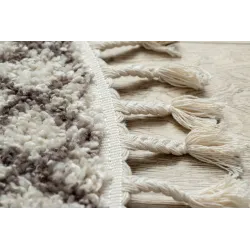 Tapis avec franges de style berbère, parfait pour la chambre d'enfant