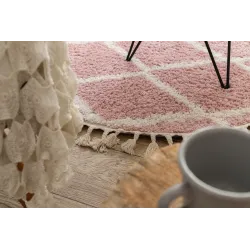 Tapis de style bohème, idéal pour décorer les chambres d'enfants