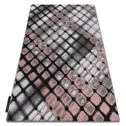 Tapis INTERO REFLEX 3D treillis rose