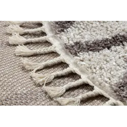 Tapis doux avec franges, parfait pour la chambre ou le salon