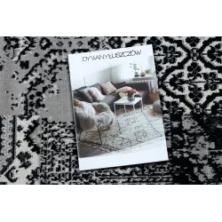 Tapis vintage gris, parfait pour un intérieur moderne
