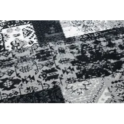 Tapis patchwork doux, ajout confortable pour la chambre