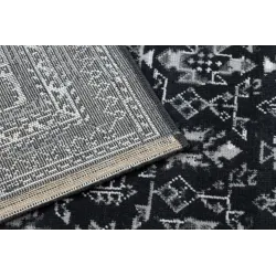 Tapis Vintage 22212996 noir en matériau de qualité supérieure