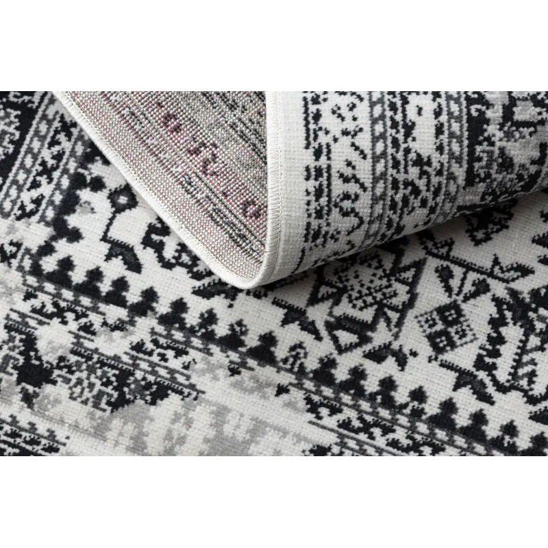 Tapis vintage beige, doux et agréable au toucher, parfait pour la chambre