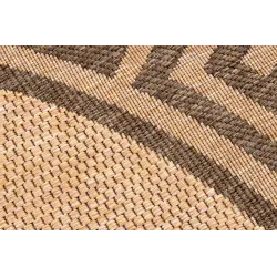Tapis en sisal, parfait pour jardins ou patios, design résistant aux intempéries