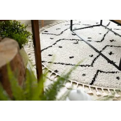 Tapis élégant pour la chambre, doux et confortable, shaggy