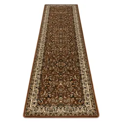 Tapis, Couloir ROYAL ADR motif 1745 marron pour entrée, couloir