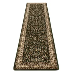 Tapis, Couloir ROYAL ADR motif 1745 vert pour entrée, couloir