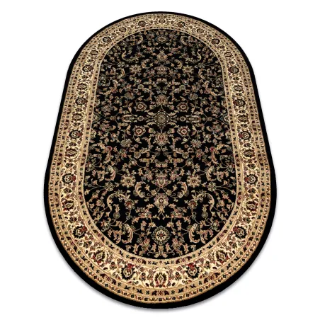 Dywan ROYAL ADR owal wzór 1745 czarny 