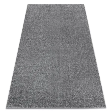 Tapis SOFT 2485 gris unicolore, tapis moderne pour la maison