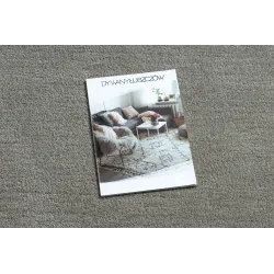 Tapis élégant en gris et beige, parfait pour le salon ou la chambre