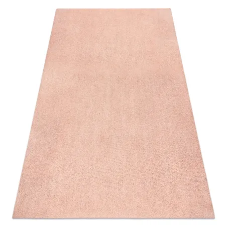 Tapis moderne lavable LATIO 71351200 saumon, parfait pour les intérieurs contemporains