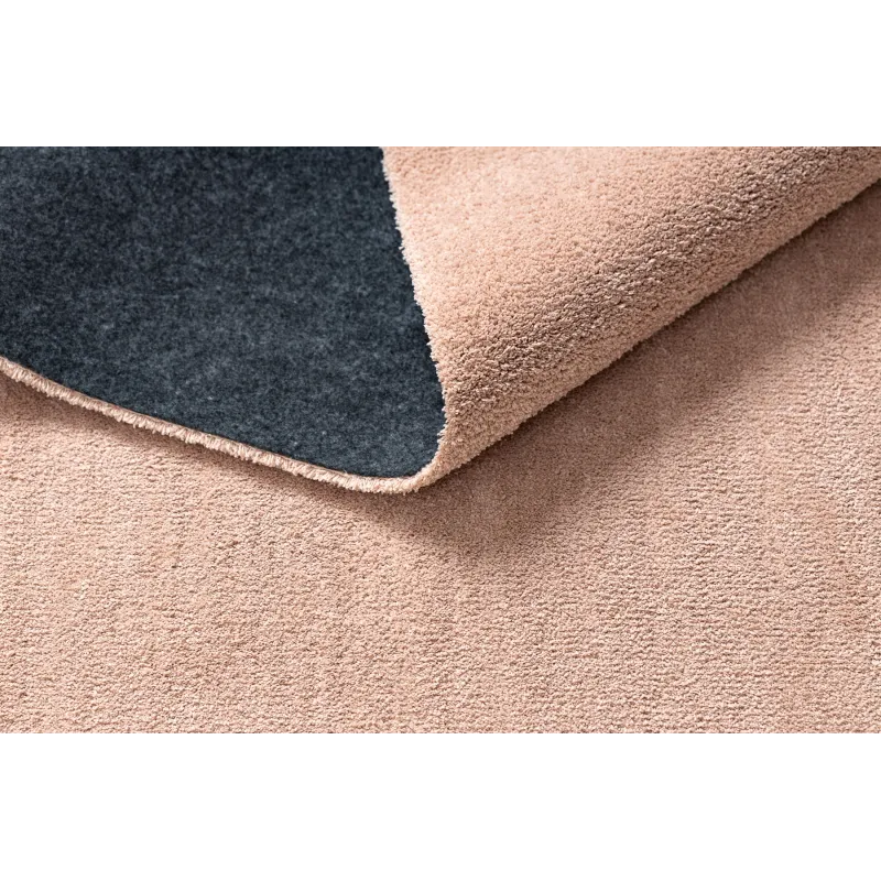 Tapis doux lavable LATIO 71351200 saumon, agréable au toucher