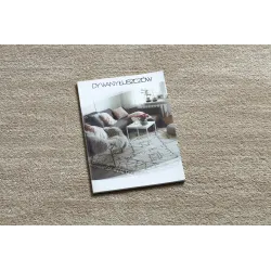 Tapis moderne SOFT 6460 T70 13 dans une élégante teinte blanche