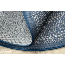 Tapis en sisal à pois, parfait pour le jardin ou la terrasse