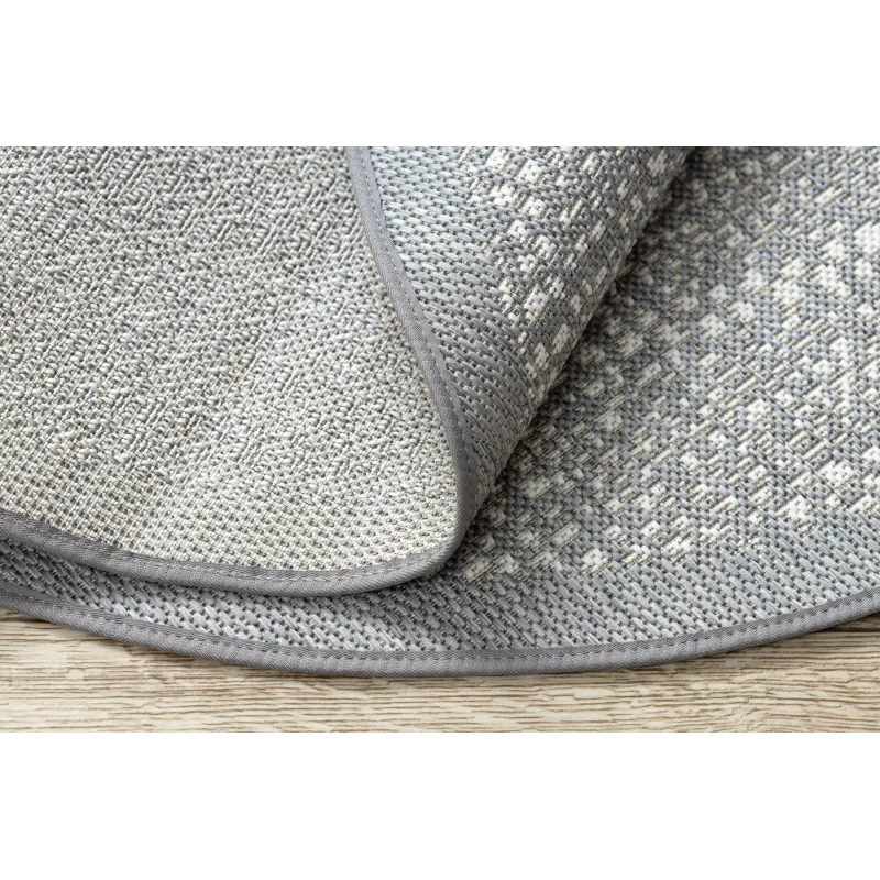 Tapis rond en sisal, idéal pour le jardin ou la terrasse