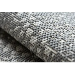 Tapis en sisal gris, idéal pour la chambre d'enfant