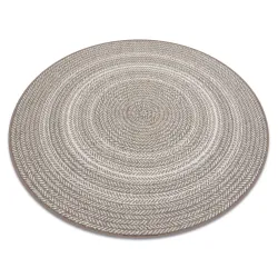 Tapis cercle EN CORDE SISAL FLAT 48837686 Boho, tresser beige