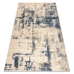 Tapis NAIN Rosette vintage 7005/50955 beige / bleu foncé