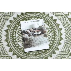 Tapis vert moderne, parfait pour le salon ou la chambre