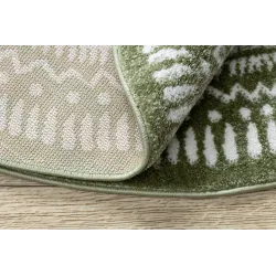 Tapis FUN Napkin vert, parfait pour jardin ou terrasse