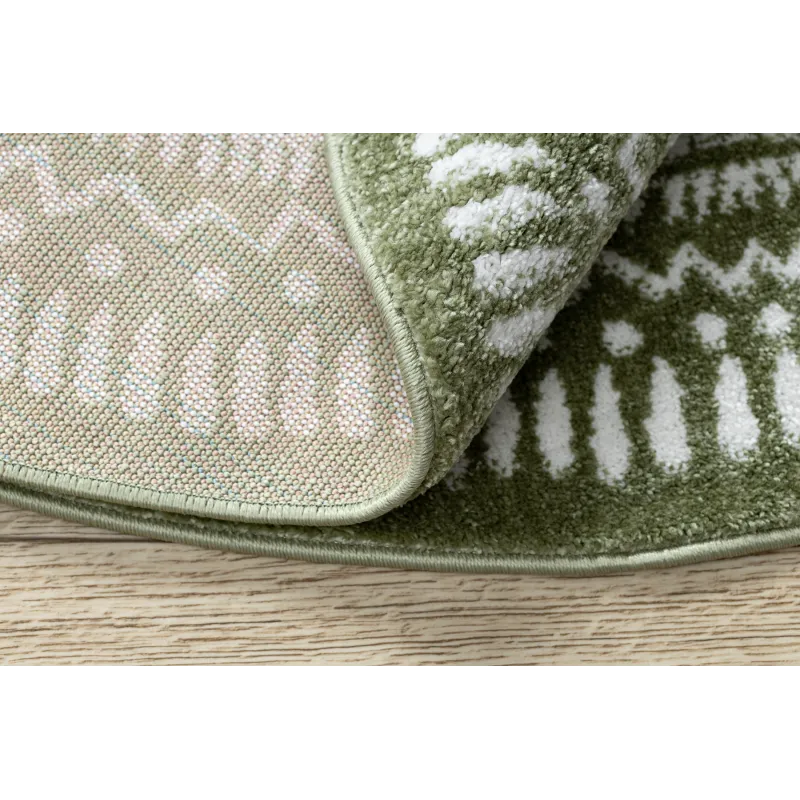 Tapis FUN Napkin vert, parfait pour jardin ou terrasse