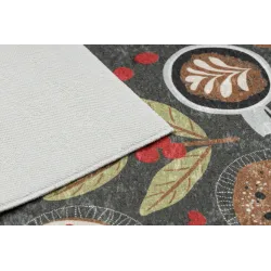 Tapis ANDRE 1297, parfait pour la cuisine ou la salle à manger