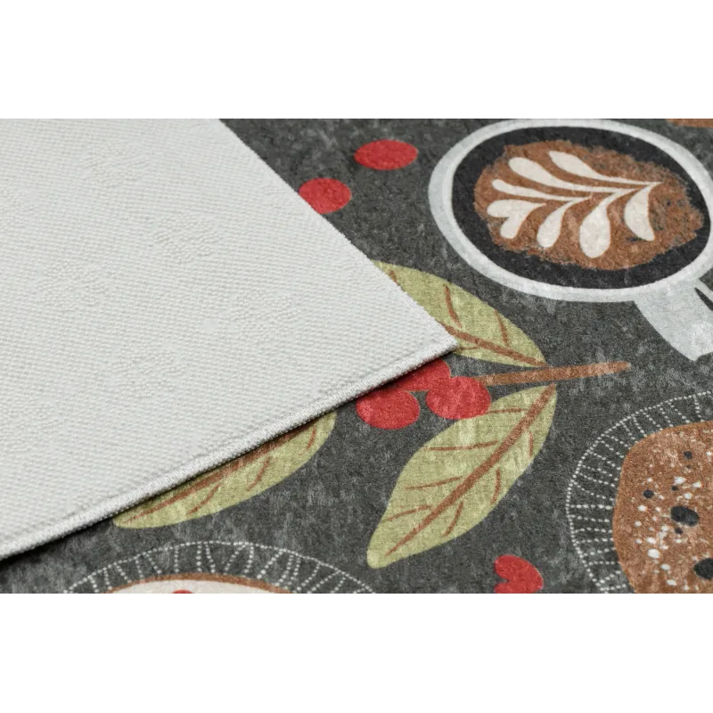 Tapis ANDRE 1297, parfait pour la cuisine ou la salle à manger