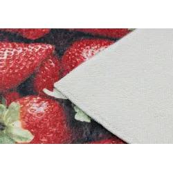 Tapis idéal pour la cuisine, avec motif de fruits et légumes