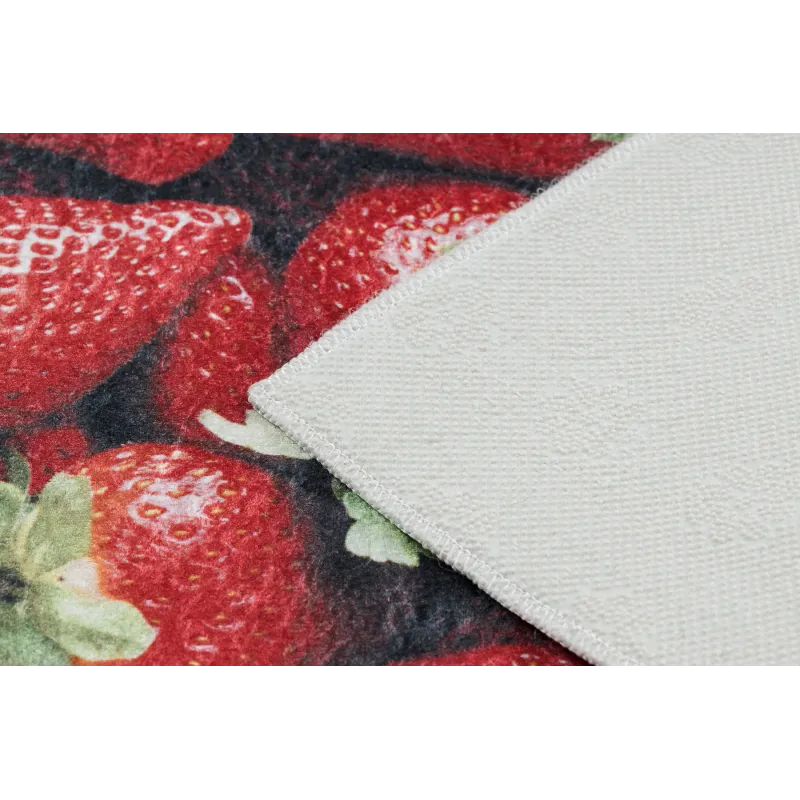 Tapis idéal pour la cuisine, avec motif de fruits et légumes