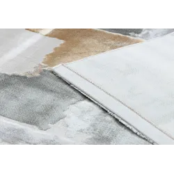 Tapis acrylique avec texture douce, parfait pour la chambre