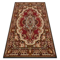Tapis BCF MORAD PRINTEMPS Ornament, classique - bordeaux
