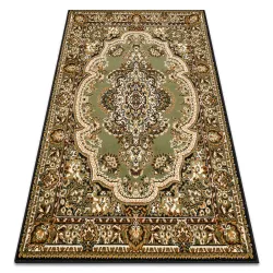 Tapis BCF MORAD PRINTEMPS Ornament, classique - vert olive