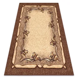BCF Morad Krys fleurs tapis classique - marron