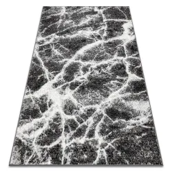 Tapis BCF Morad MARBRE - anthracite / noir