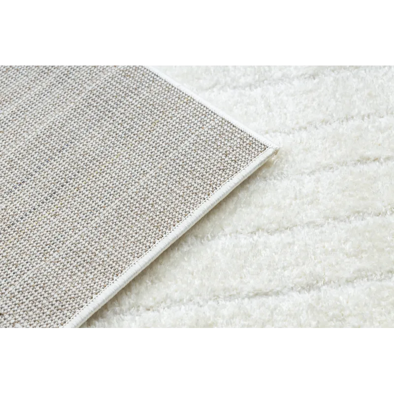 Tapis moderne crème, idéal pour les chambres ou les salons