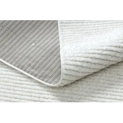 Tapis crème pour la chambre, style confortable