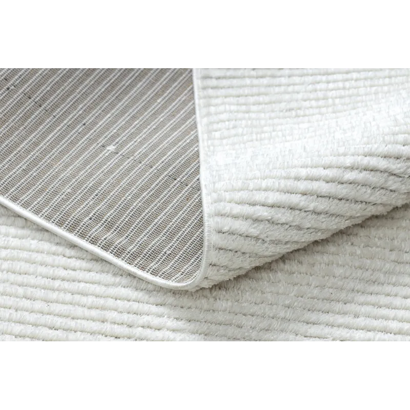 Tapis crème pour la chambre, style confortable