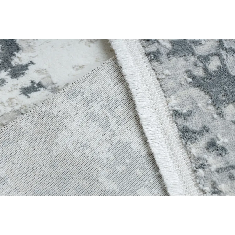 Tapis DUKE 51378 avec franges, parfait pour le salon ou la chambre, très doux