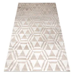 Tapis PEARL 51323C beige - Géométrique, exclusif, structurel