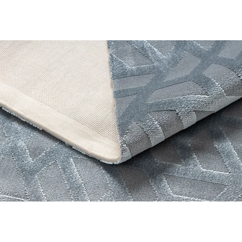 Dywan PEARL 51320D szary - Geometryczny, ekskluzywny, strukturalny 